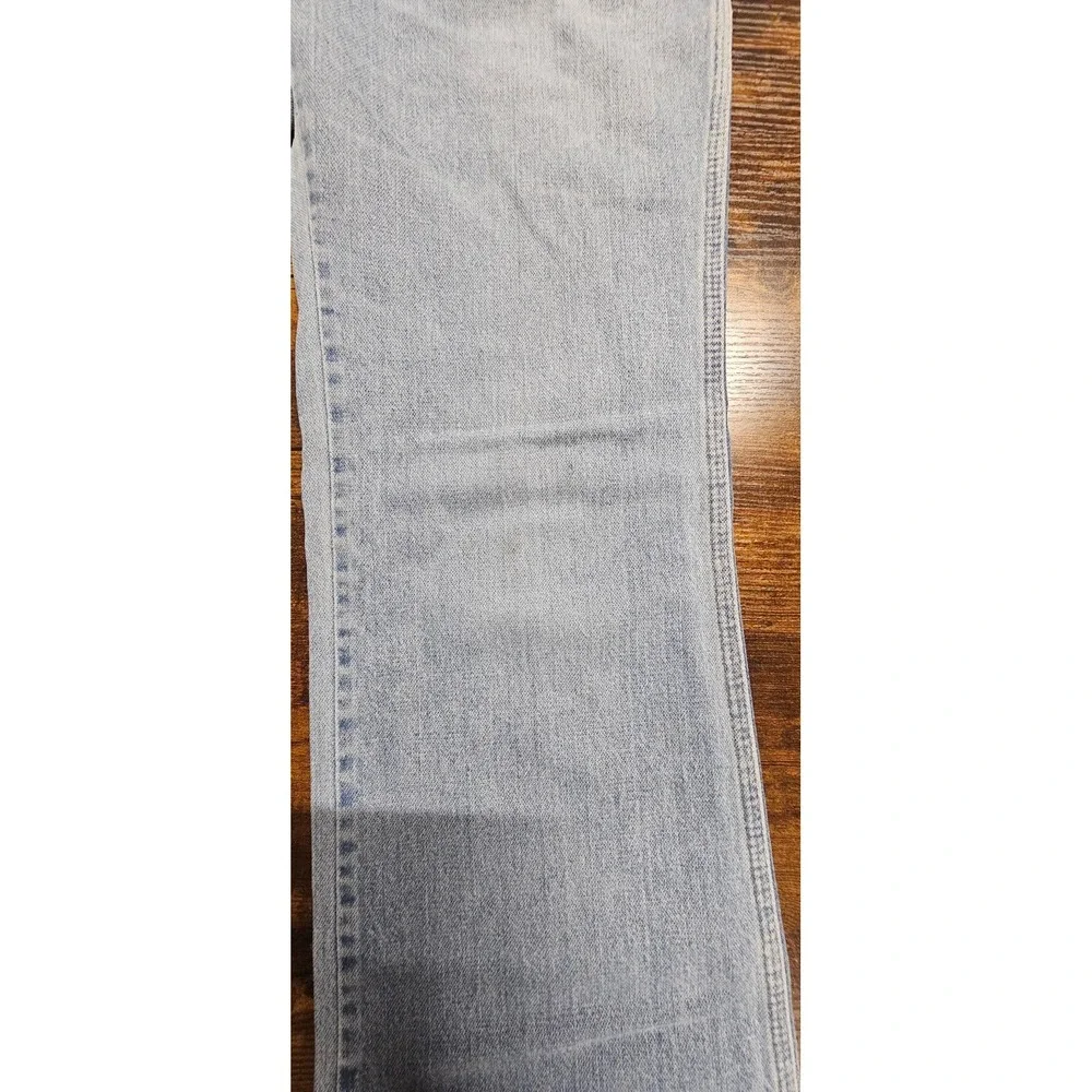 VTG Wrangler Wrapid Transit Blues Light Wash Denim Jeans 70s/80s USA Women 28x30